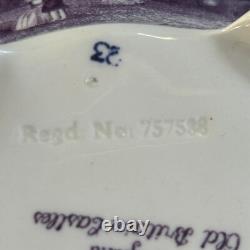 Johnson Bros. Old British Castles Vintage Lavender Purple Teapot Collectible