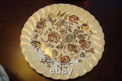 Johnson Bros Old London Staffordshire Bouquet Cups Saucers Dinner Salad Plates