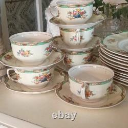 Johnson Bros Pareek Floral Dinner Set Cups Saucers Plates Bowls Ceramic England