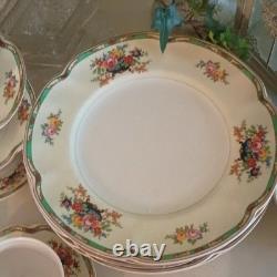 Johnson Bros Pareek Floral Dinner Set Cups Saucers Plates Bowls Ceramic England