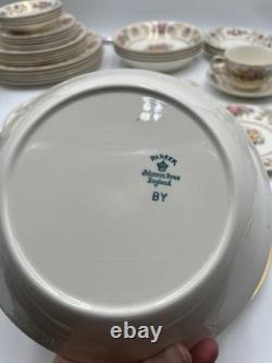 Johnson Bros Pareek Marlborough 39 Pc Dinnerware Set England