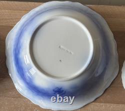 Johnson Bros Persian Flow Blue Persian Serving Bowl & 5 Berry Bowls