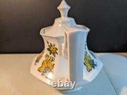 Johnson Bros Persian Garden Tea Set Tea Pot, Cream, Sugar Lid. No Chips Crazing