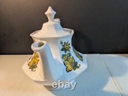 Johnson Bros Persian Garden Tea Set Tea Pot, Cream, Sugar Lid. No Chips Crazing
