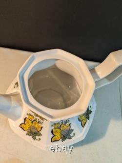 Johnson Bros Persian Garden Tea Set Tea Pot, Cream, Sugar Lid. No Chips Crazing