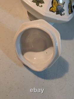 Johnson Bros Persian Garden Tea Set Tea Pot, Cream, Sugar Lid. No Chips Crazing