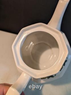 Johnson Bros Persian Garden Tea Set Tea Pot, Cream, Sugar Lid. No Chips Crazing
