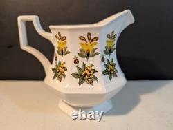 Johnson Bros Persian Garden Tea Set Tea Pot, Cream, Sugar Lid. No Chips Crazing