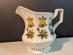 Johnson Bros Persian Garden Tea Set Tea Pot, Cream, Sugar Lid. No Chips Crazing