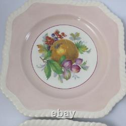 Johnson Bros. Porcelain Dessert Plates Dishes Fruits Set of 6 England
