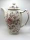 Johnson Bros Rose Chintz Pink Teapot / Coffee Pot & Lid England 1883 Stamp