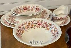 Johnson Bros Serving Platters Vegetable Bowls & Gravy Boat Set