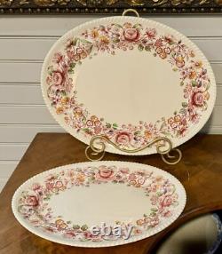 Johnson Bros Serving Platters Vegetable Bowls & Gravy Boat Set