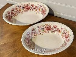 Johnson Bros Serving Platters Vegetable Bowls & Gravy Boat Set