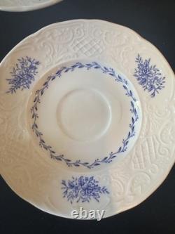 Johnson Bros Springfield Blue Flowers coffee service for 8 England Stoneware