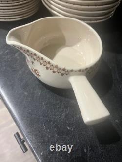 Johnson Bros Stafford Shire Jamestown Hand Engraving Dinnerware Set (110pcs)