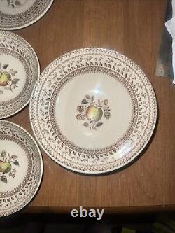 Johnson Bros Staffordshire Old Granite Fruit Sampler 31 PC Set Of China