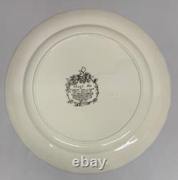 Johnson Bros Tally Ho View Halloo Serving Platter Round 14.25 Made In England