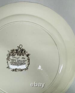 Johnson Bros Tally Ho View Halloo Serving Platter Round 14.25 Made In England