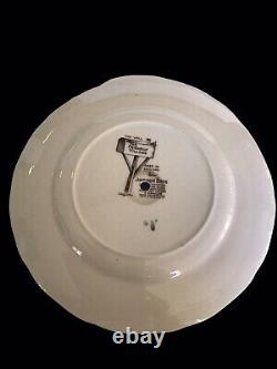 Johnson Bros The Friendly Village 3 Tier Tidbit Sandwich/Dessert Stand Plate