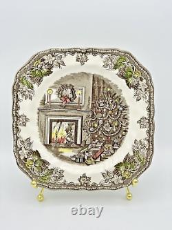 Johnson Bros The Friendly Village Christmas Dinner/Salad Plates 3 Place Settings