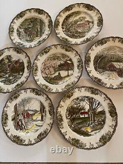 Johnson Bros The Friendly Village Dinner Plate, England, 101/2 All Different 7