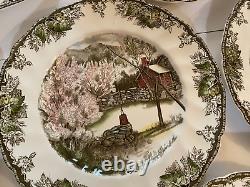 Johnson Bros The Friendly Village Dinner Plate, England, 101/2 All Different 7