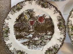 Johnson Bros The Friendly Village Dinner Plate, England, 101/2 All Different 7