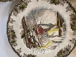 Johnson Bros The Friendly Village Dinner Plate, England, 101/2 All Different 7