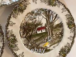 Johnson Bros The Friendly Village Dinner Plate, England, 101/2 All Different 7