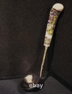 Johnson Bros The Friendly Village Harvest Gravy Ladle Stainless Steel Rare