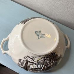 Johnson Bros'The Friendly Village' Large Round Soup Tureen with Lid