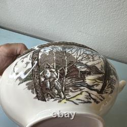 Johnson Bros'The Friendly Village' Large Round Soup Tureen with Lid
