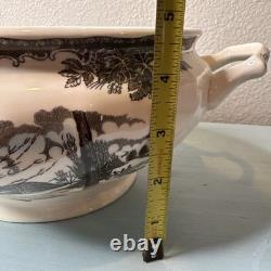 Johnson Bros'The Friendly Village' Large Round Soup Tureen with Lid
