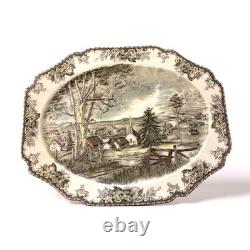 Johnson Bros The Friendly Village Large Turkey Platter 20 Inches