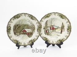 Johnson Bros The Friendly Village Made in England Stamp Dinner Service Set +