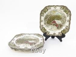 Johnson Bros The Friendly Village Made in England Stamp Dinner Service Set +