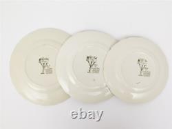 Johnson Bros'The Friendly Village' Plate Set for 4 Dinner, Luncheon, & Salad