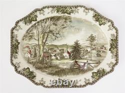 Johnson Bros'The Friendly Village' Village Scene 20 Oval Serving Platter