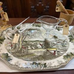 Johnson Bros'The Friendly Village' Village Scene 20 Oval Serving Platter