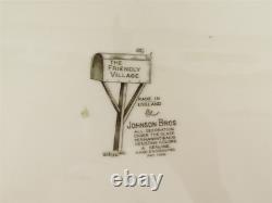 Johnson Bros'The Friendly Village' Village Scene 20 Oval Serving Platter