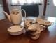 Johnson Bros Victorian Christmas Teapot Withcreamer & Sugar Bowl & 6 Cups/saucers