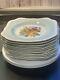 Johnson Bros Vintage 1950's 12 Square California Blue Salad Dessert Plates