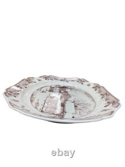 Johnson Bros. Vintage Historic America Thanksgiving Ceramic Tray SKU 9589