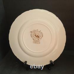 Johnson Bros Wild Turkey Native American WIndsor Ware 8 Salad Plate READ