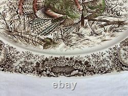 Johnson Bros. Wild Turkeys Native American LARGE 20 SERVING PLATTER