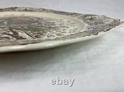 Johnson Bros. Wild Turkeys Native American LARGE 20 SERVING PLATTER