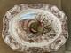 Johnson Bros. Wild Turkeys Native American Platter