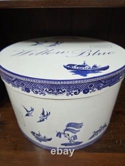 Johnson Bros Willow Blue Tea Set 13 PC NEW IN BOX teapot sugar creamer cups
