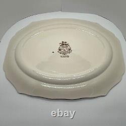 Johnson Bros Windsor Ware XL HARVEST 20 Oval Serving Platter Thanksgiving